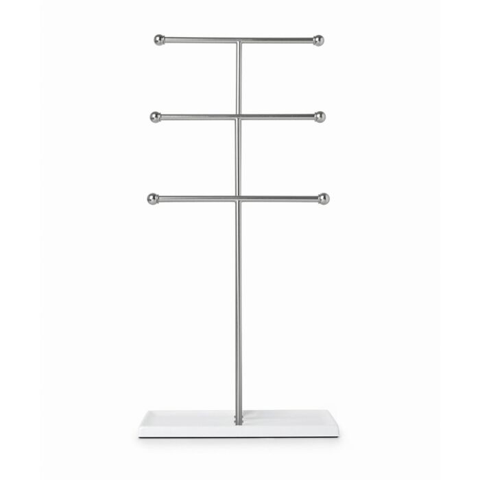 Umbra - Trigem Jewellery Stand - White/Nickel